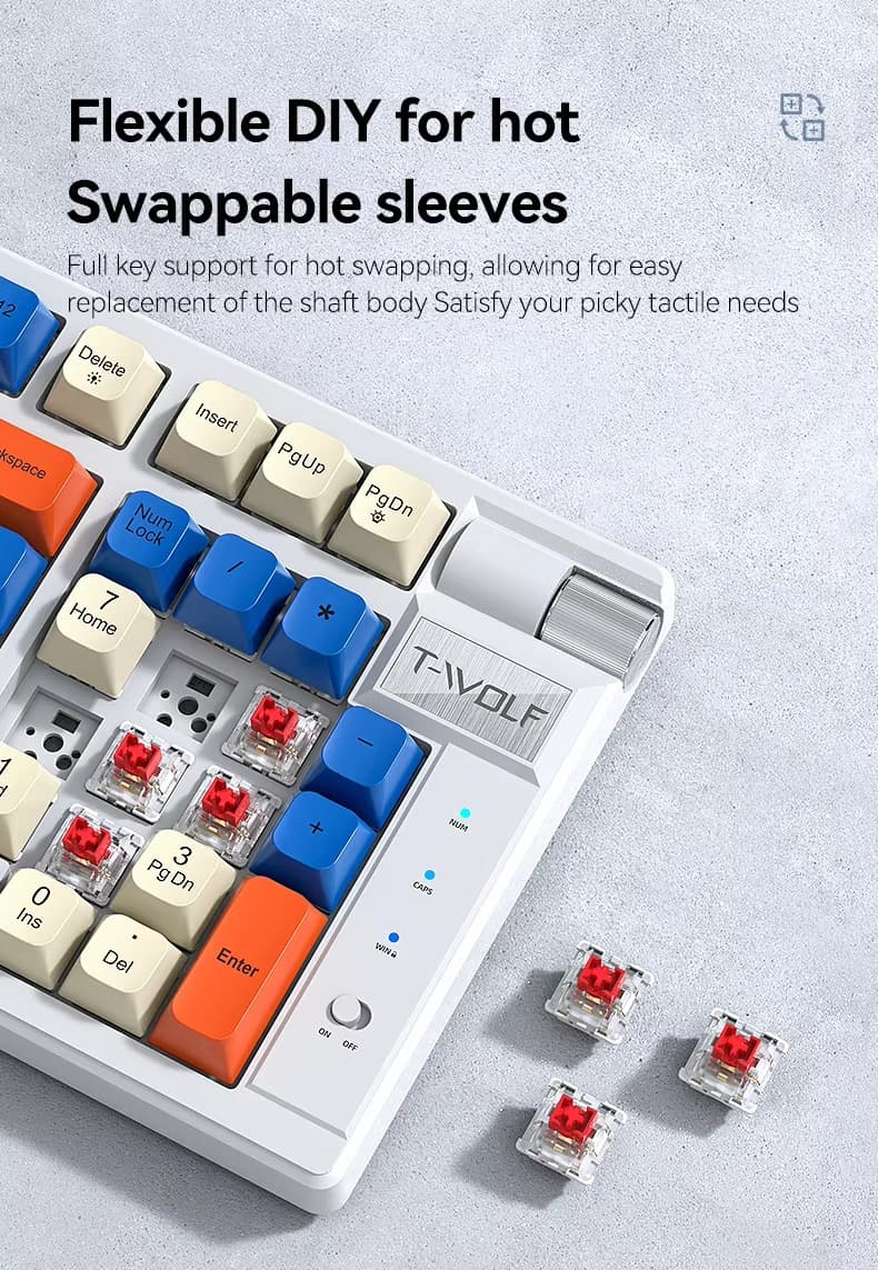 Stylish RGB Mechanical Design